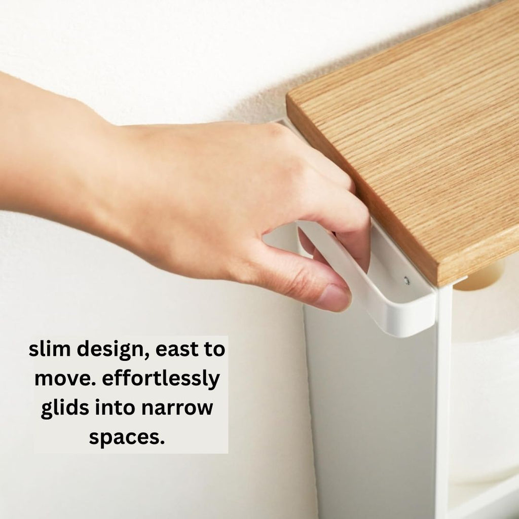 خزانة تخزين ذكية للحمّام – تنظيم مثالي للمساحات الصغيرة